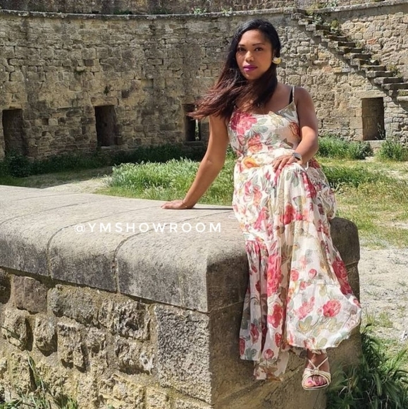 #38🔥Last 2🔥MANGO Floral maxi dress - Picture 7 of 9